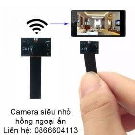 Camera Siêu Nhỏ Wifi 4K Xem Đêm